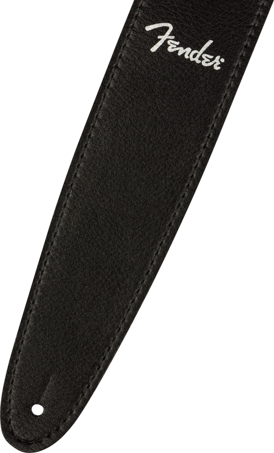 Fender Vegan Leather 2.5" Strap - Black