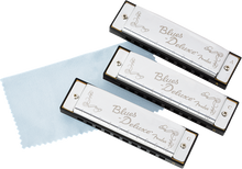 Load image into Gallery viewer, Fender Blues Deluxe Harmonica (Set of 3)