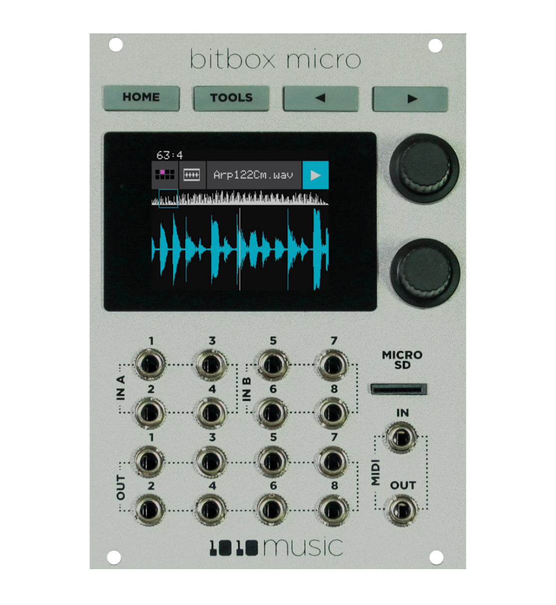 1010music Bitbox Micro - Silver – Found Sound