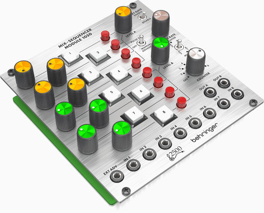 Behringer 1050 2500 Series 8-Channel Mixer/Sequencer Module for Eurorack