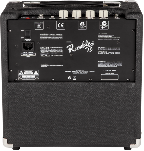 Fender Rumble 15 V3 15 Watt 8" Bass Amplifier