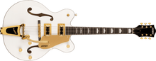 Load image into Gallery viewer, Gretsch G5422TG Electromatic Classic Hollow Body Double Cut Electric Guitar w/ Bigsby - Snowcrest White