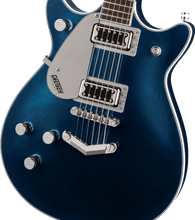 Load image into Gallery viewer, Gretsch G5232LH Electromatic Double Jet FT, with V-Stoptail, Left-Handed - Midnight Sapphire