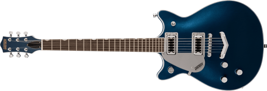 Gretsch G5232LH Electromatic Double Jet FT, with V-Stoptail, Left-Handed - Midnight Sapphire