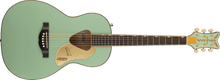 Load image into Gallery viewer, Gretsch G5021E Rancher Penguin Parlour Acoustic/Electric Guitar - Mint Metallic