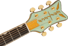 Load image into Gallery viewer, Gretsch G5021E Rancher Penguin Parlour Acoustic/Electric Guitar - Mint Metallic