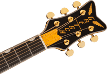 Load image into Gallery viewer, Gretsch G5021E Rancher Penguin Parlour Acoustic/ Electric Guitar - Black