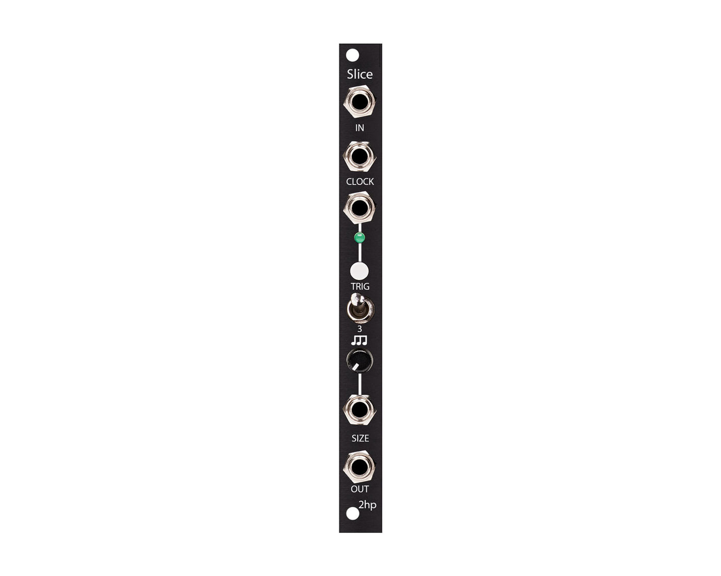 2hp Slice Beat Repeat/Glitch Engine Eurorack Module