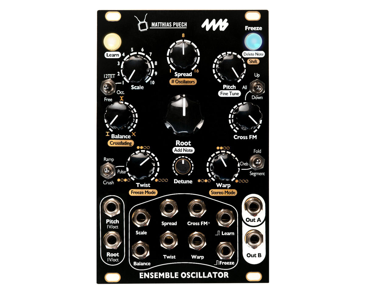 その他 4ms Matthias Puech Ensemble Oscillator 4MS Ensemble Oscillator - Black – Found Sound