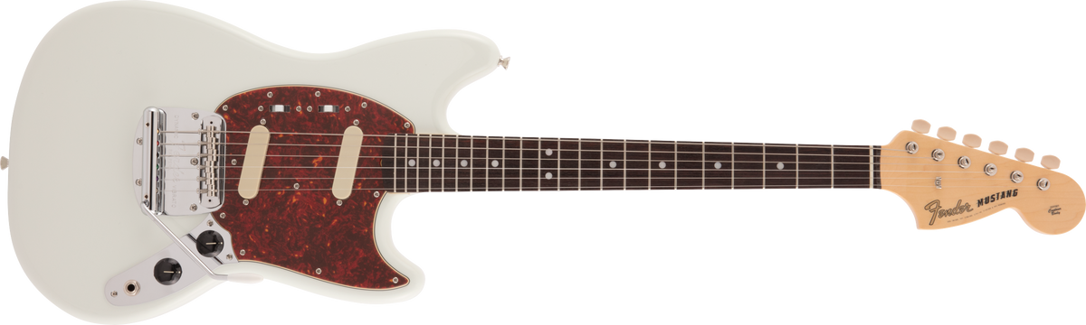 ギター Fender TRADITIONAL 60S MUSTANG RW OWT Fender Japan Traditional 60s Mustang Electric Guitar, RW FB