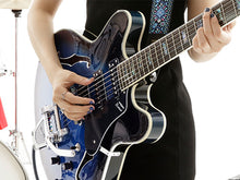 Load image into Gallery viewer, Limited Edition VOX Bobcat S66 Bigsby - Sapphire Blue With Hard Case