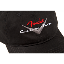 Load image into Gallery viewer, Fender Custom Shop Baseball Hat - Black