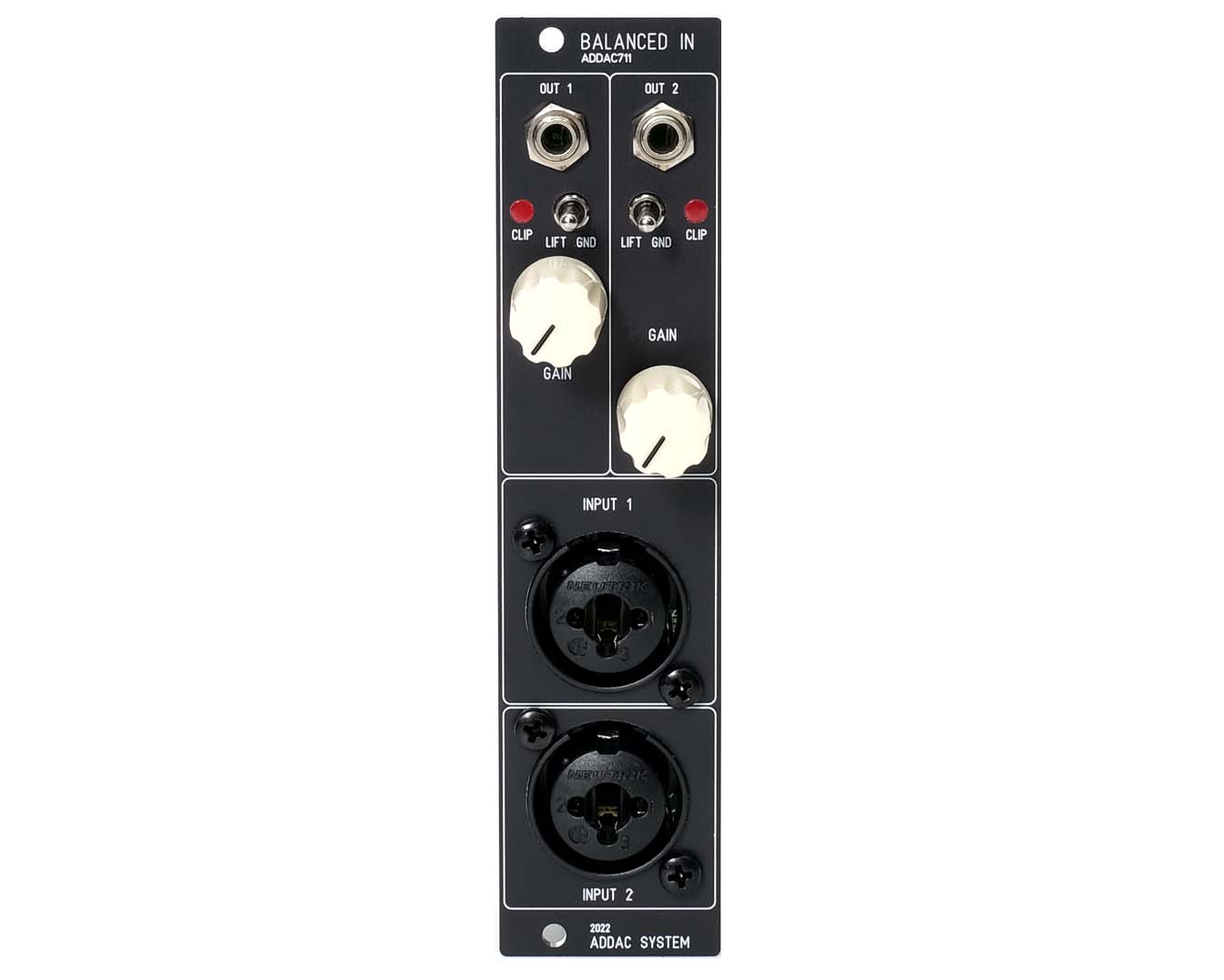 ADDAC System ADDAC711 Balanced Inputs
