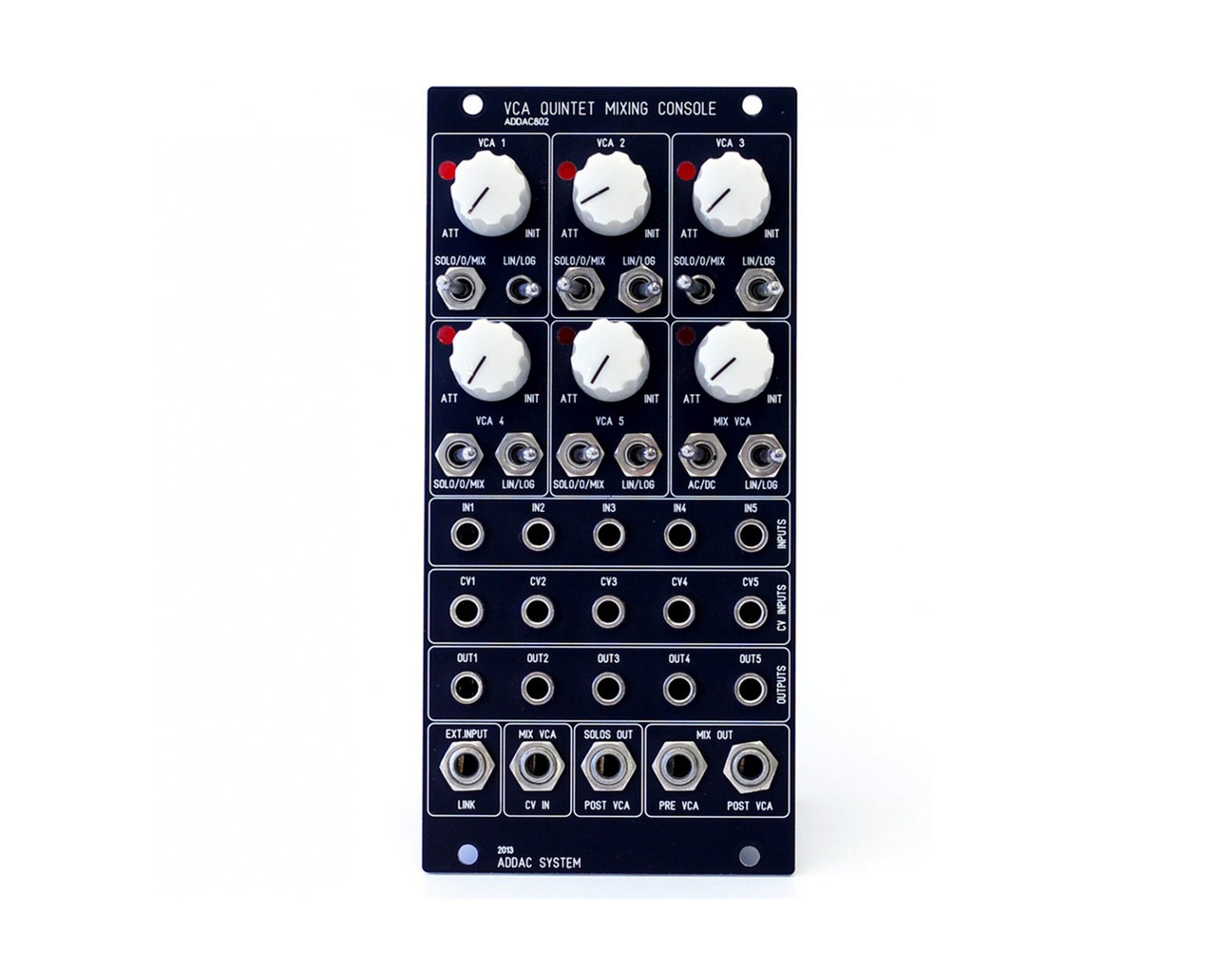 ADDAC Systems ADDAC802 VCA Quintet