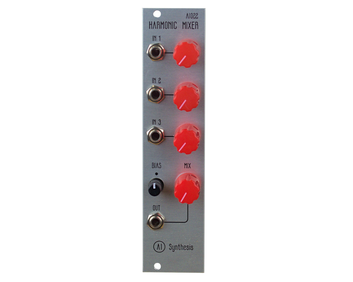 AI Synthesis AI022 Harmonic Oscillator Full DIY Kit - Silver/Black