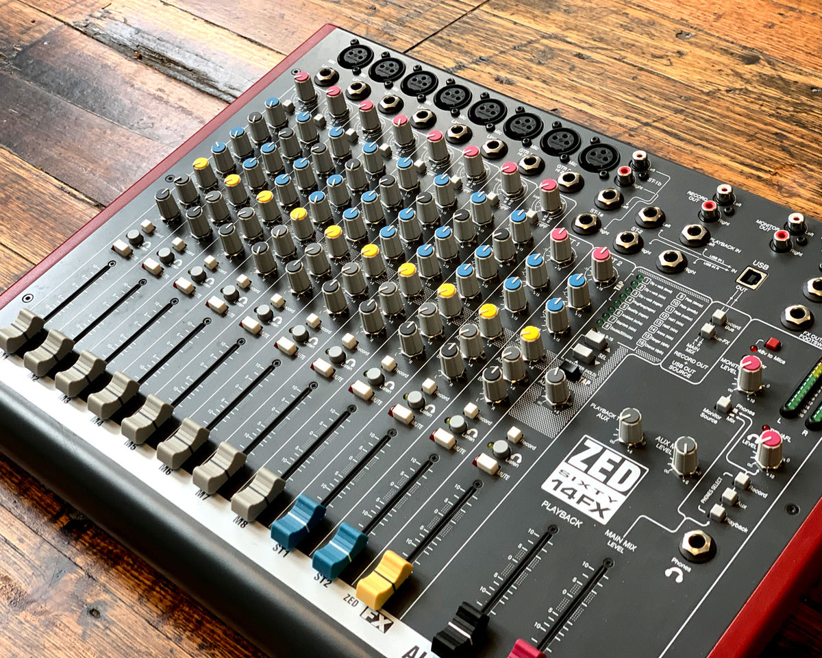 Allen & Heath ZED60-14FX – Found Sound Allen & Heath ZED60-14FX – Found Sound