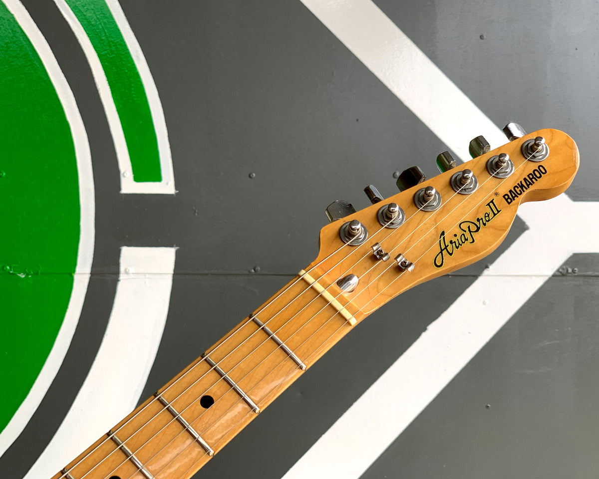 【76年製】Aria Pro II BACKAROO TE-500N シンライン ARIA PROⅡ TE-500N BACKAROO: 昔に比べりゃ 金も入るし・・・・