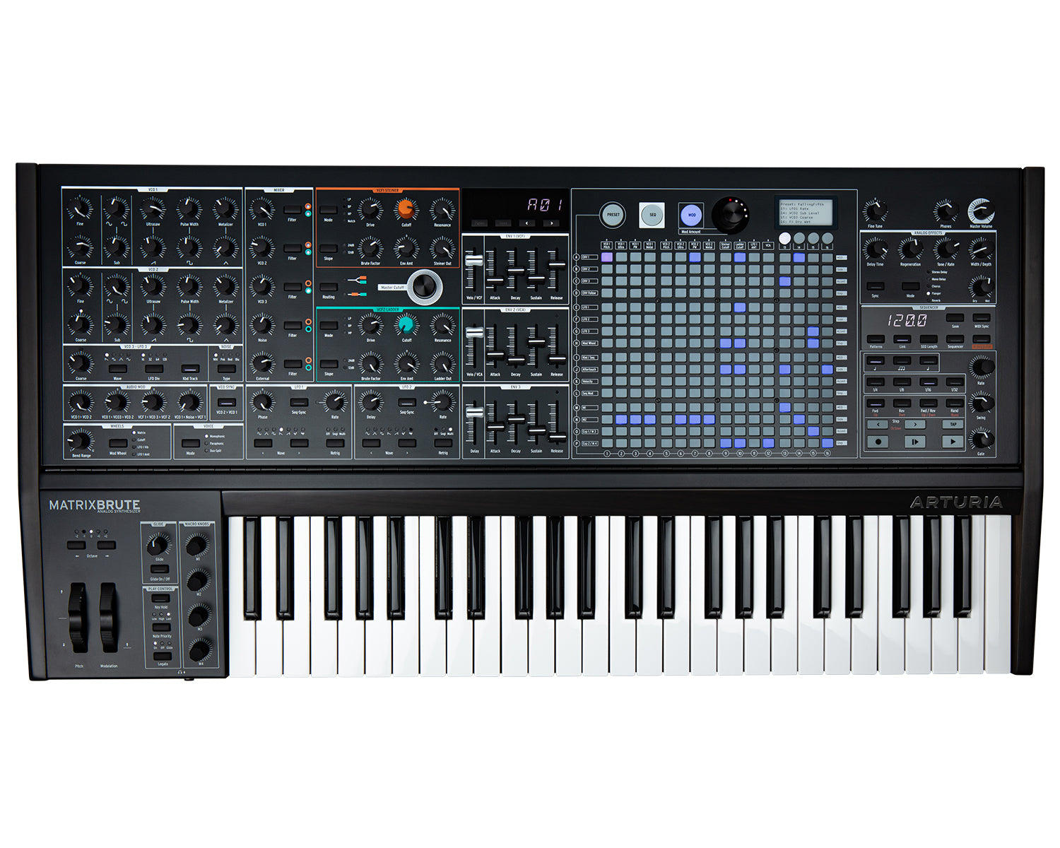 Arturia MatrixBrute Noir Limited Edition Analogue Monophonic 