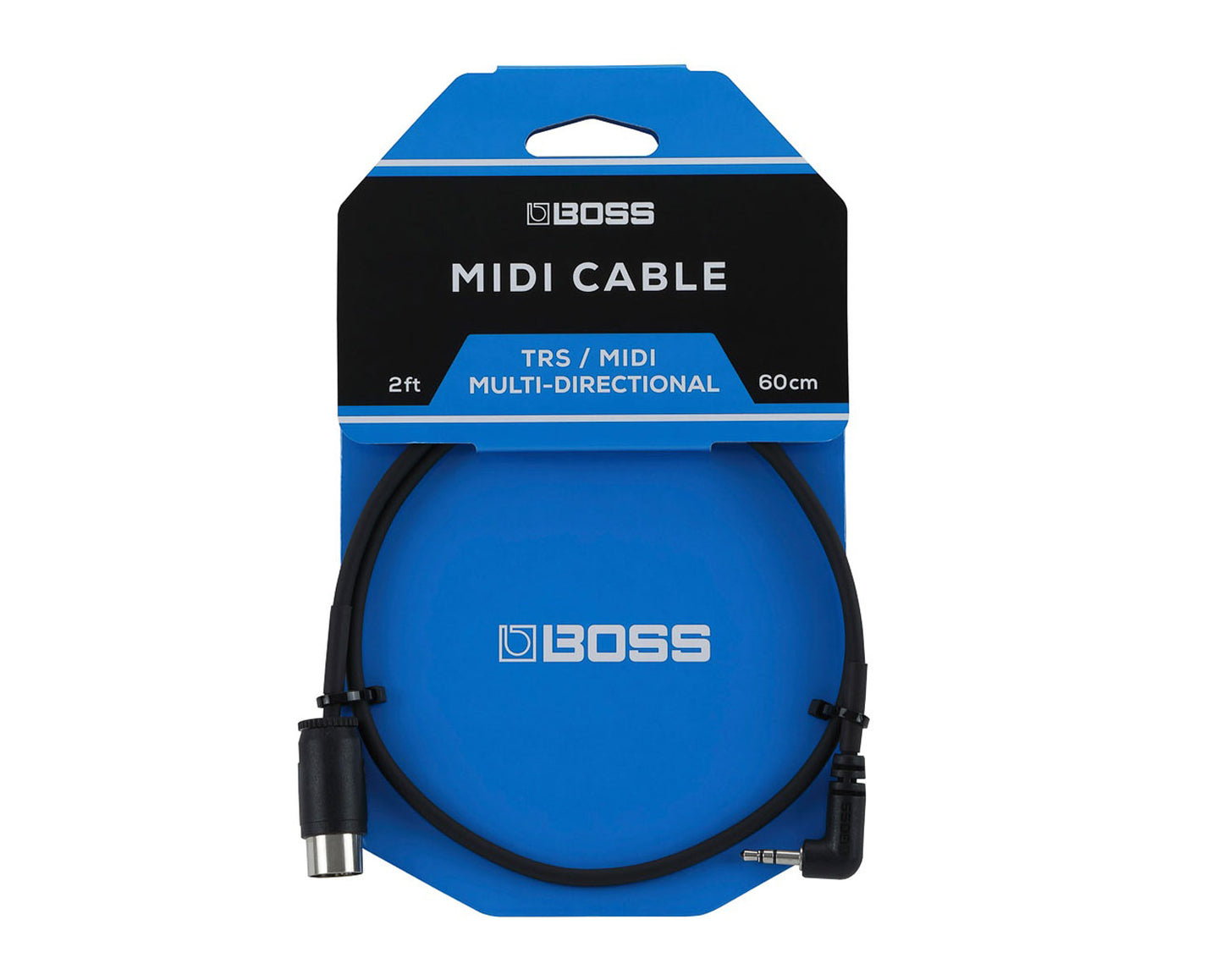 BOSS BMIDI235 Type-A MIDI > Mini TRS cable (2ft)