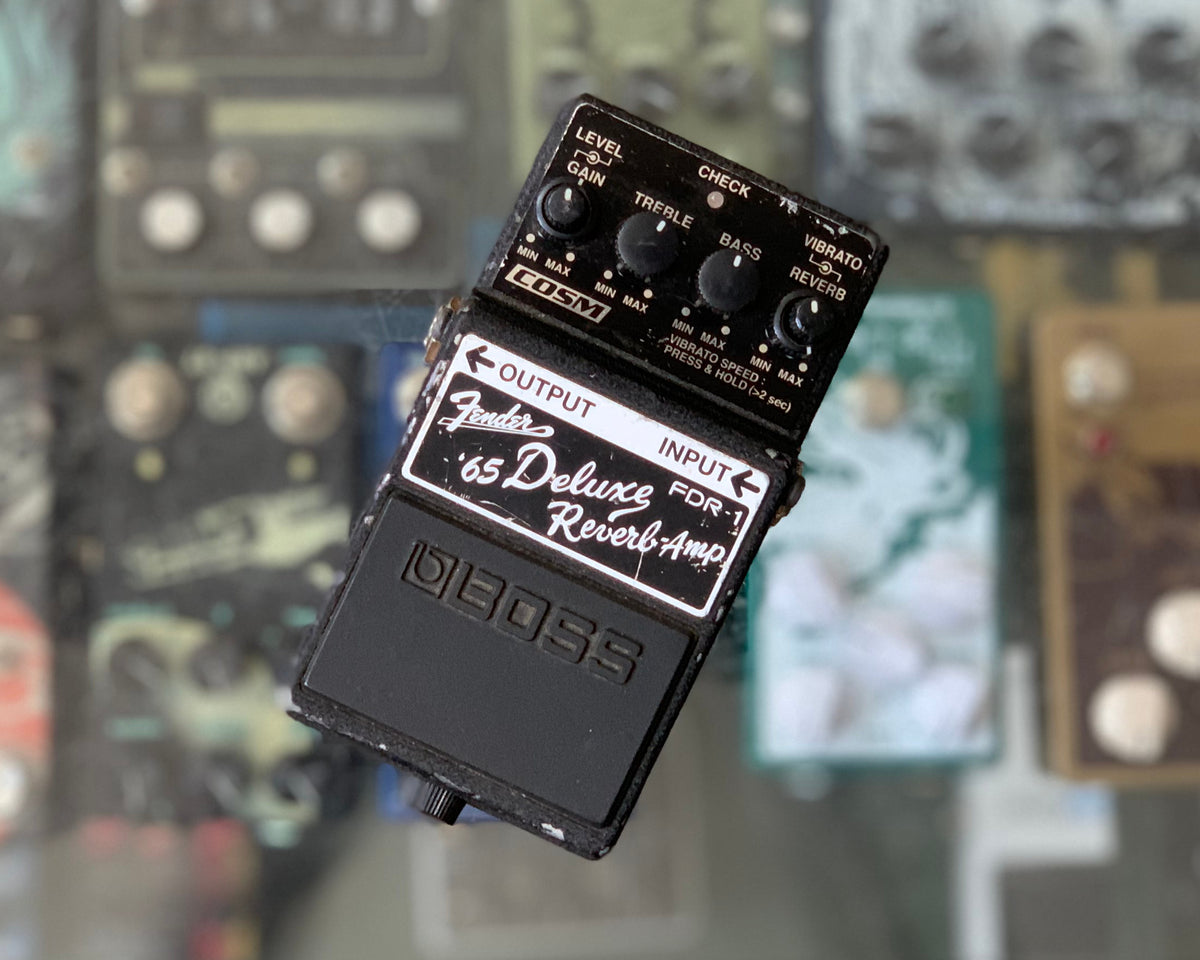 ギター BOSS Fender '65 Deluxe Reverb-Amp FDR-1 Boss FDR-1 Fender '65 Deluxe Reverb Amp Pedal | Reverb Canada