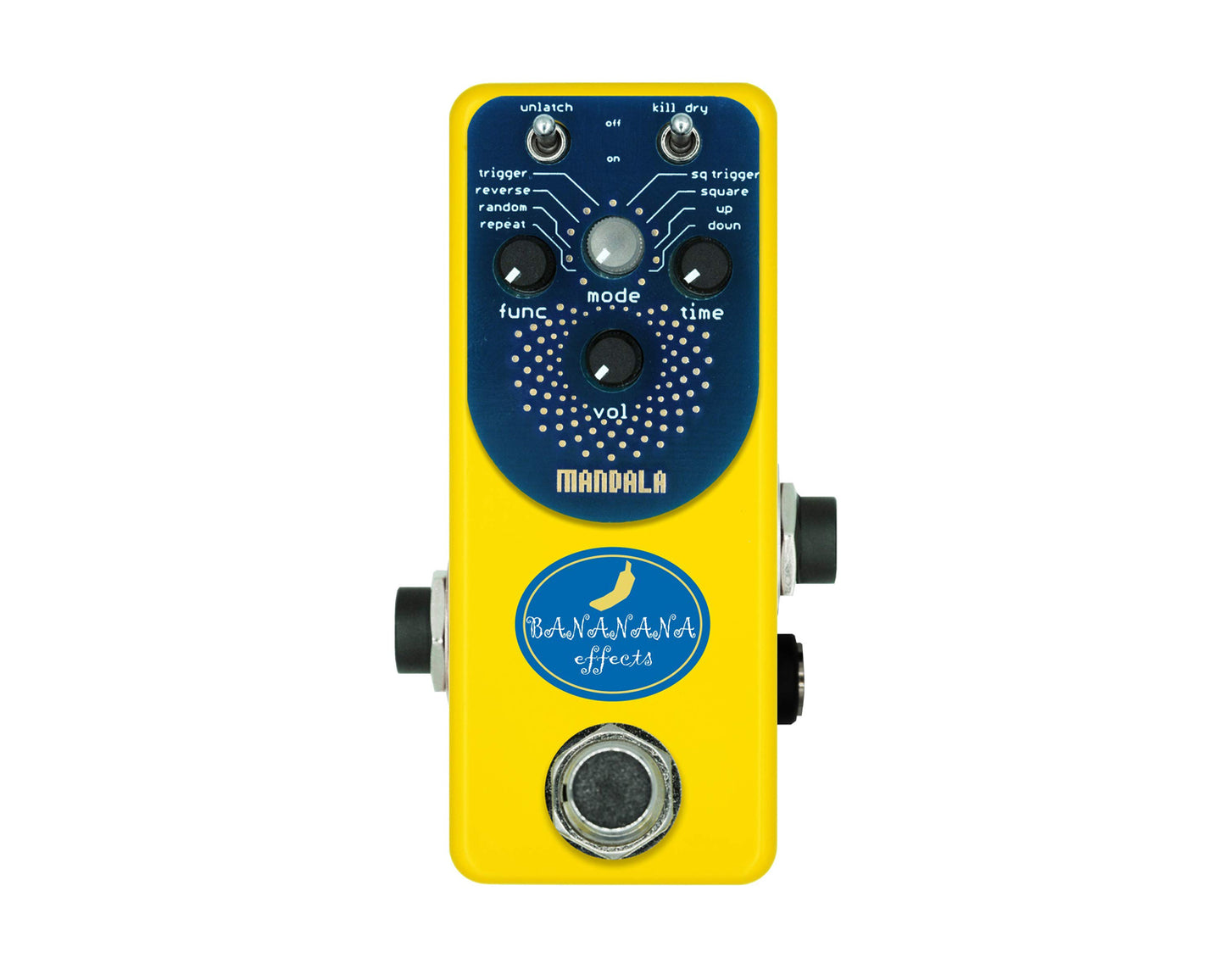 Bananana Effects Mandala Glitch Pedal