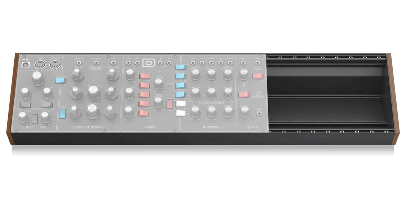 Behringer Eurorack 104HP Unpowered Skiff Case
