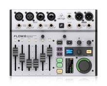 Load image into Gallery viewer, Behringer FLOW-8 Eight Channel USB Mixer w/Bluetooth