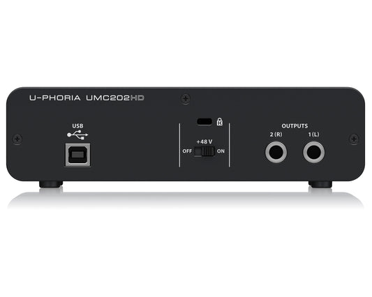 Behringer U-Phoria UMC202HD Interface