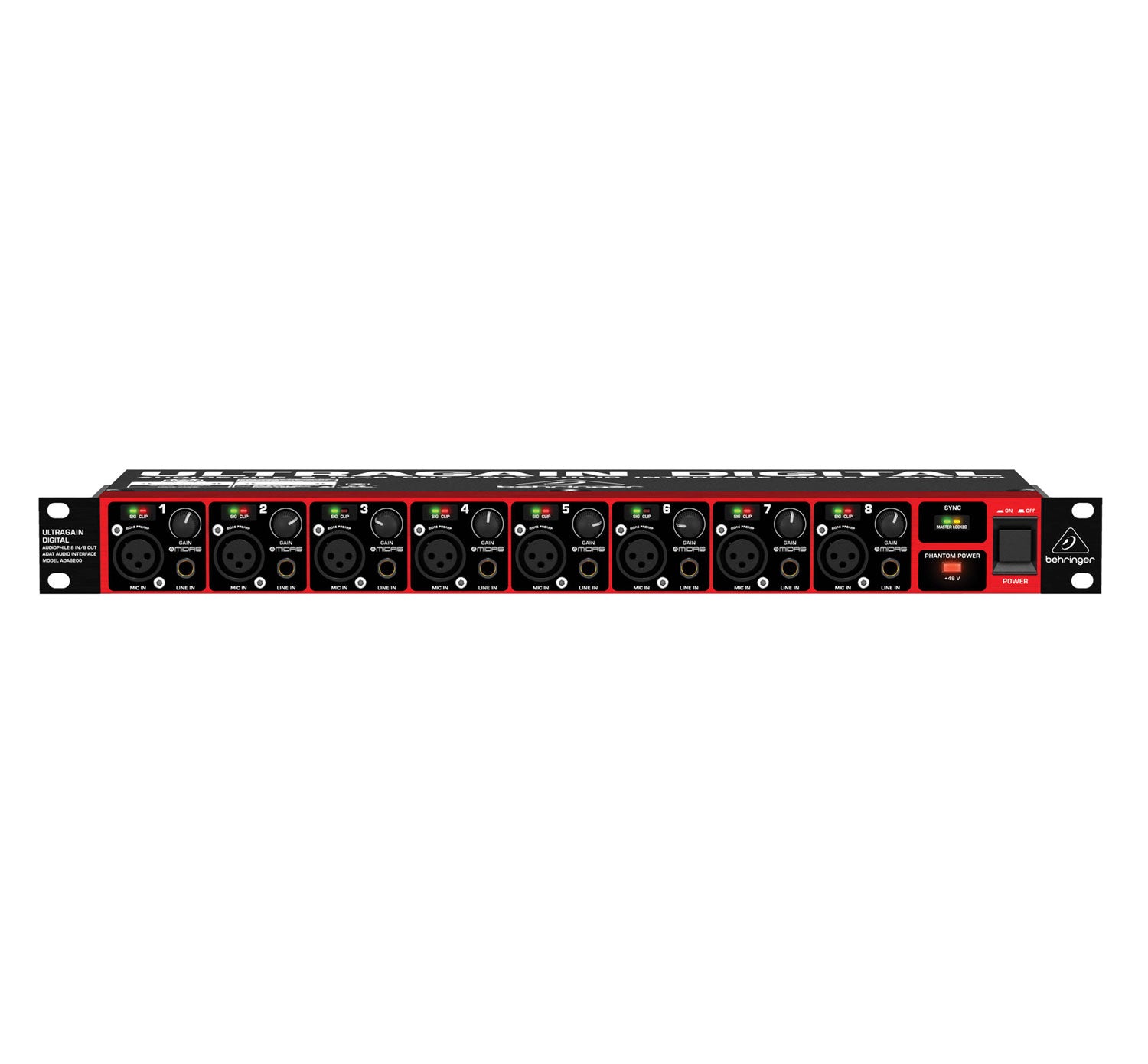 配信機器・PA機器・レコーディング機器 behringer ULTRAGAIN DIGITAL ADA8200 Behringer Ultragain Digital ADA8200 – Found Sound