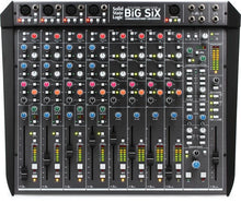 Load image into Gallery viewer, Solid State Logic Big SiX Super Analogue Desktop Mixer with USB Interface with FREE UV500 Stereo Equalizer Module