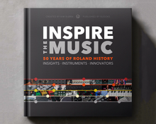 Load image into Gallery viewer, Bjooks INSPIRE THE MUSIC - 50 years of Roland history