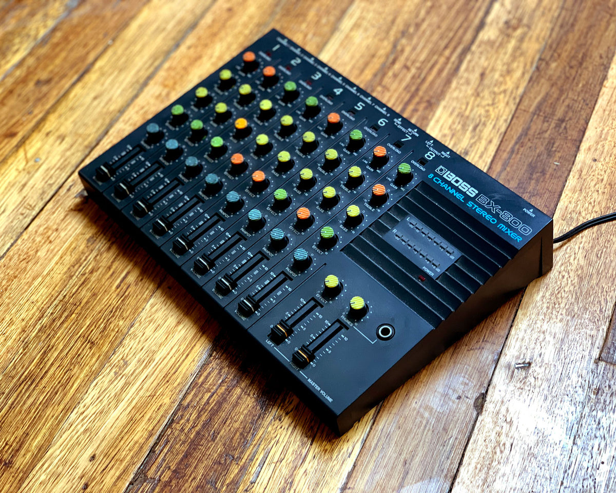 BOSS BX-800 8 Channel Stereo Mixer – Found Sound