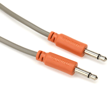 Load image into Gallery viewer, Buchla TiniCable - 12 inch length (Orange Barrels)