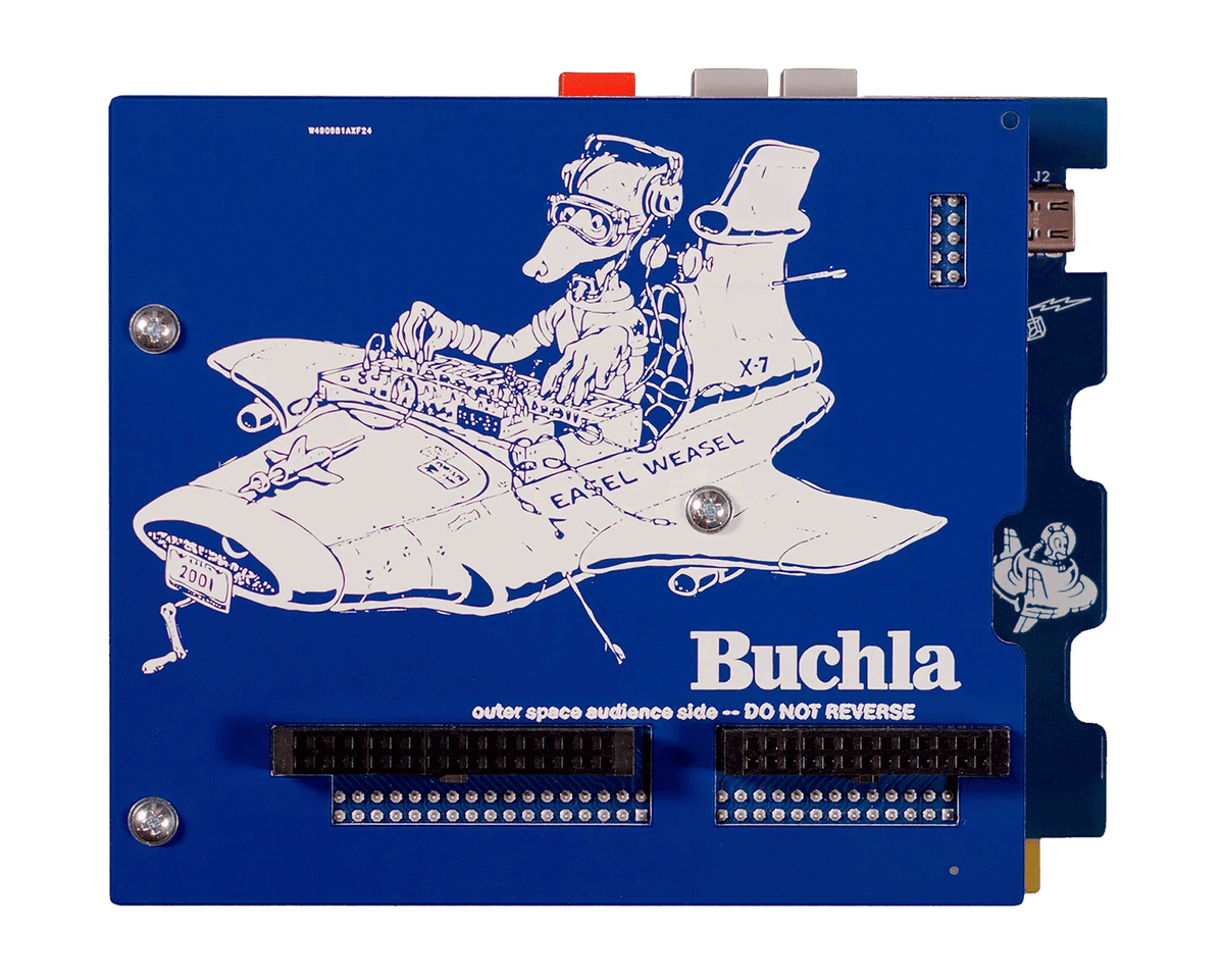 Buchla Music Easel Program Manager Card Found Sound