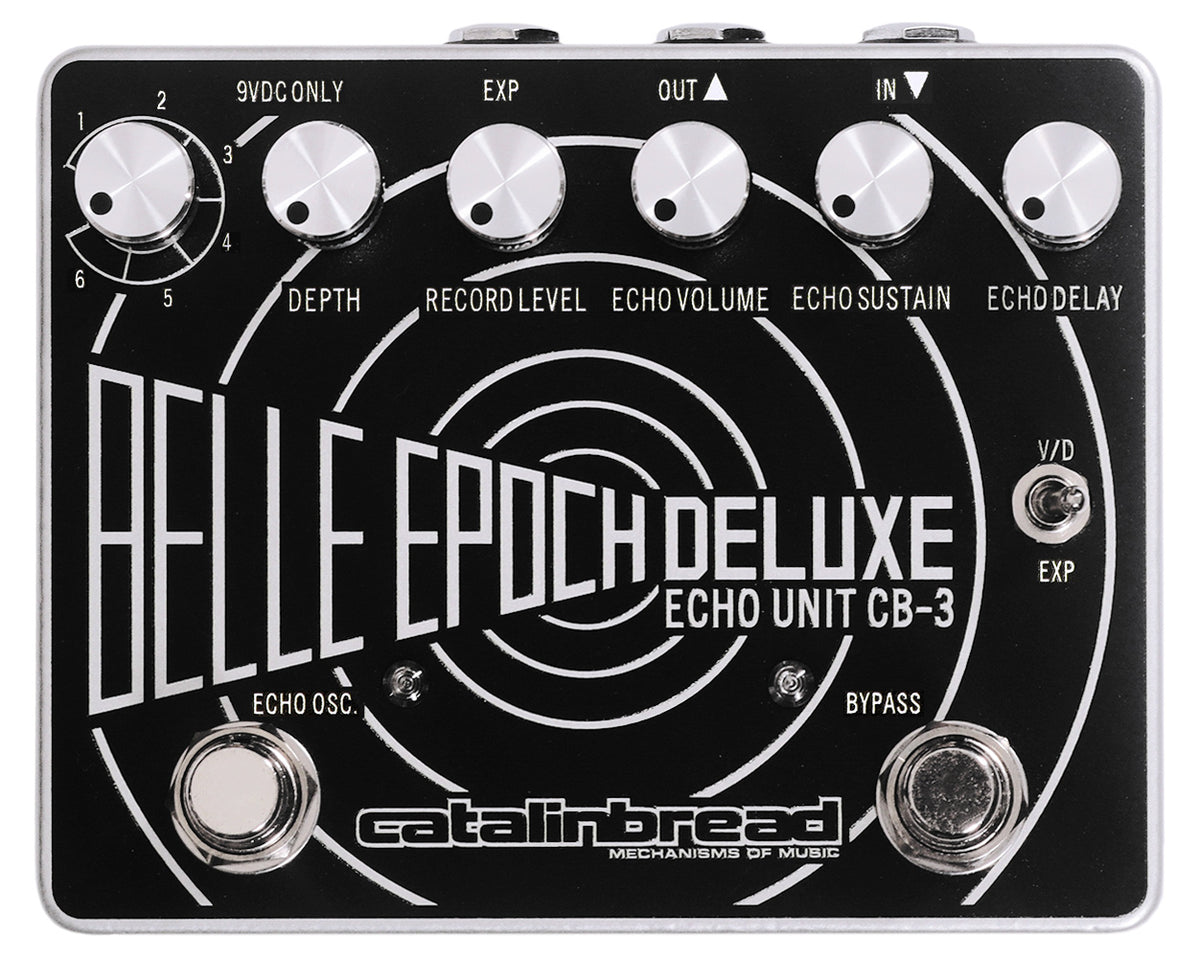 ギター Catalinbread Belle Epoch Belle Epoch (Black and Silver) – Catalinbread Effects