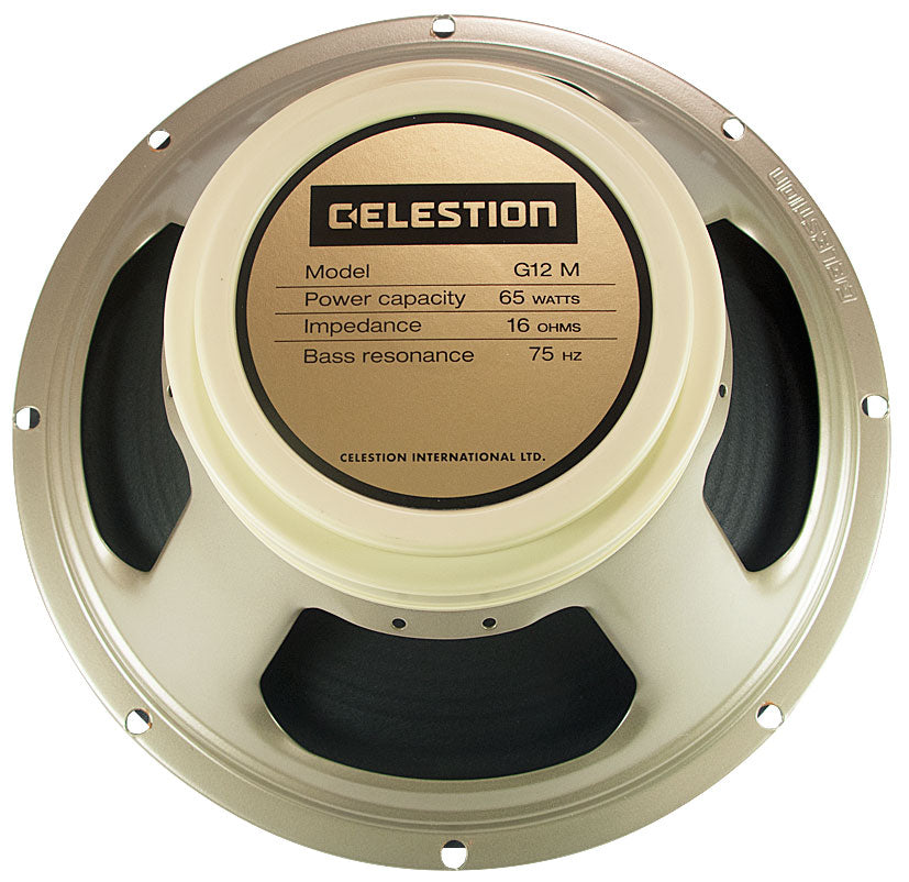 Celestion G12M65-Creamback T5871: Classic Series 12" 65 watt 16Ω Speaker