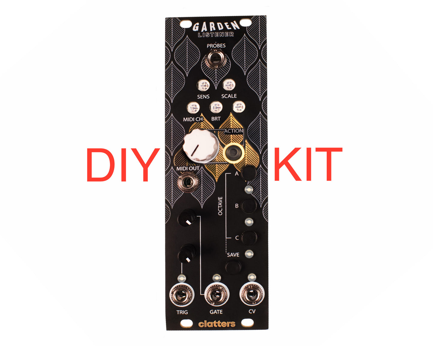 Clatters Machines Garden Listener - DIY SMD pre-soldered Kit