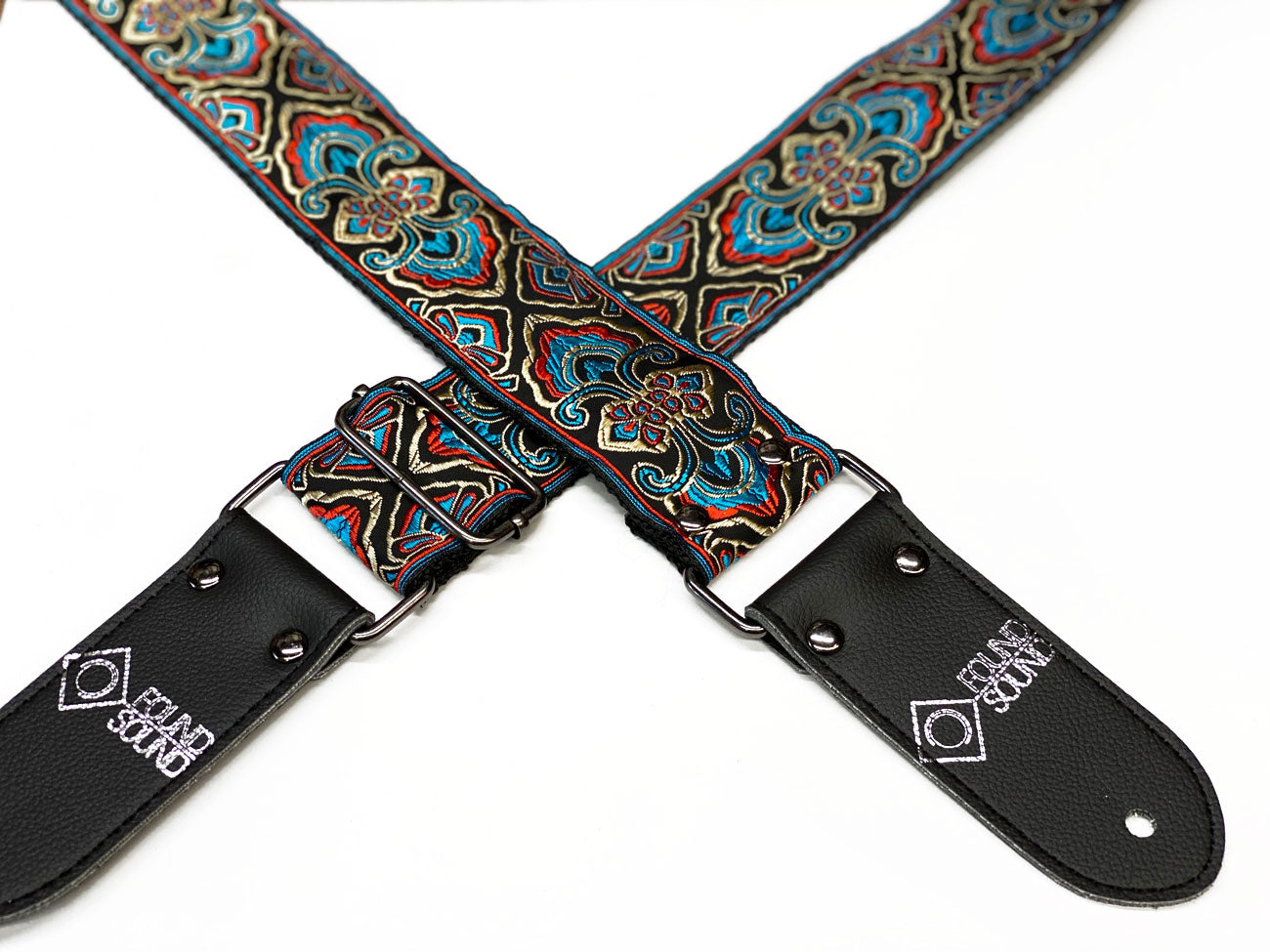 DSL Jacquard Weave Mermaid Blue Guitar Strap