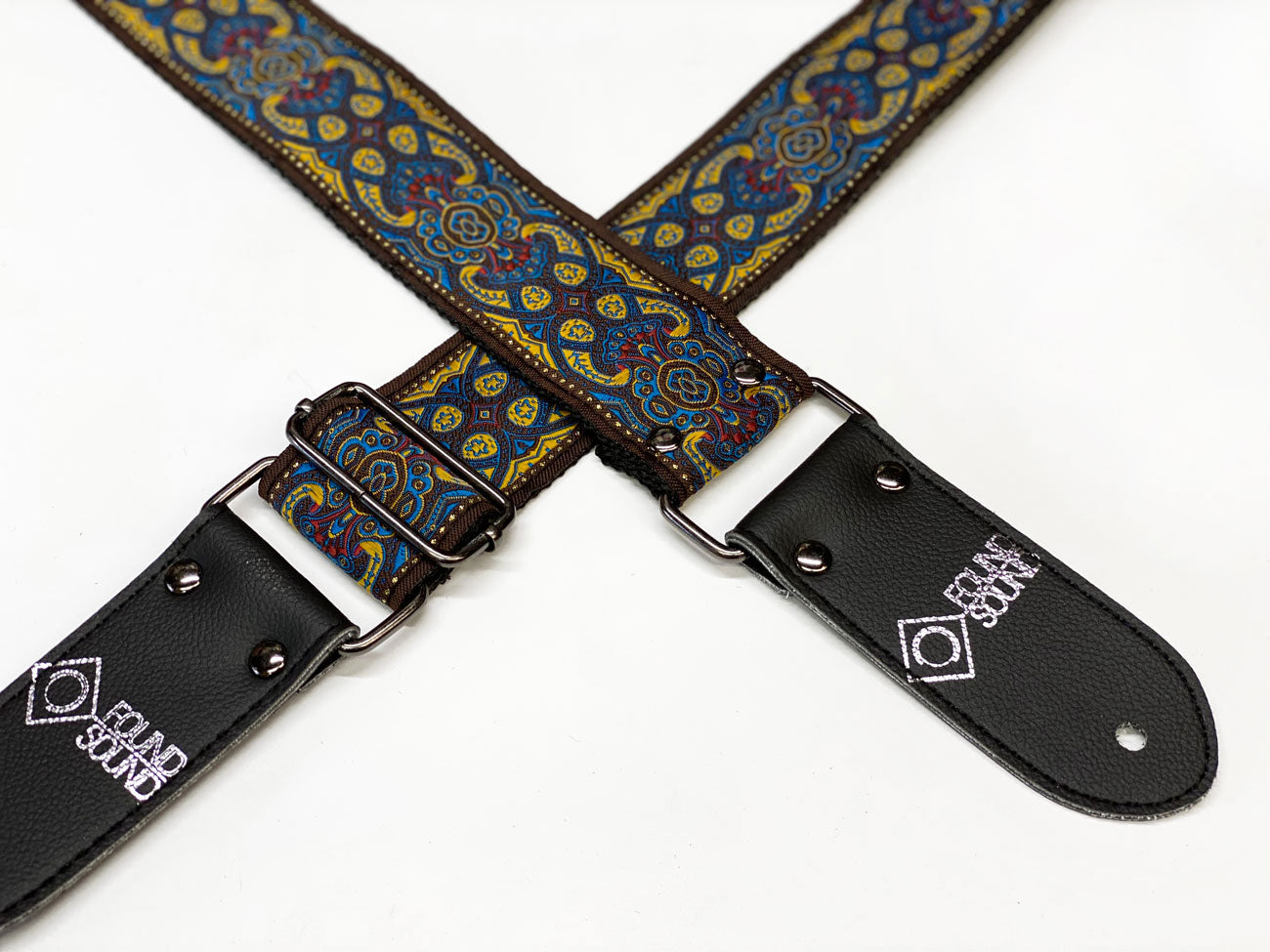 DSL Jacquard Weave TAD-Yellow Guitar Strap