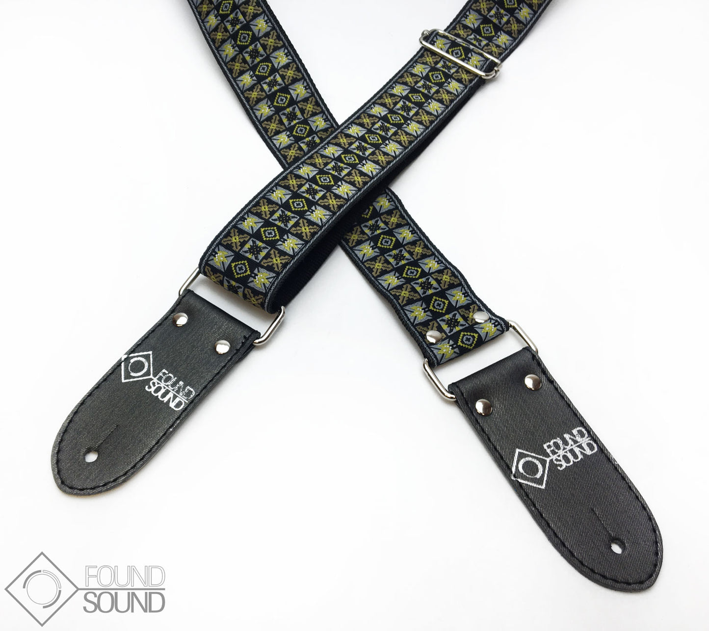 DSL Jacquard Weave Wood Guitar Strap
