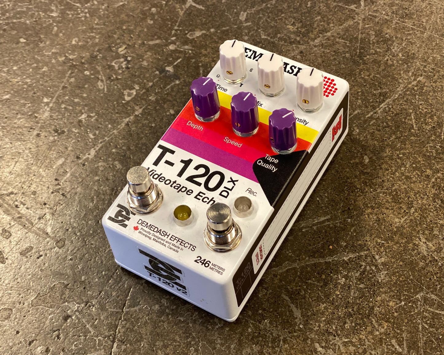 Demedash Effects T120 Deluxe Videotape Echo V2