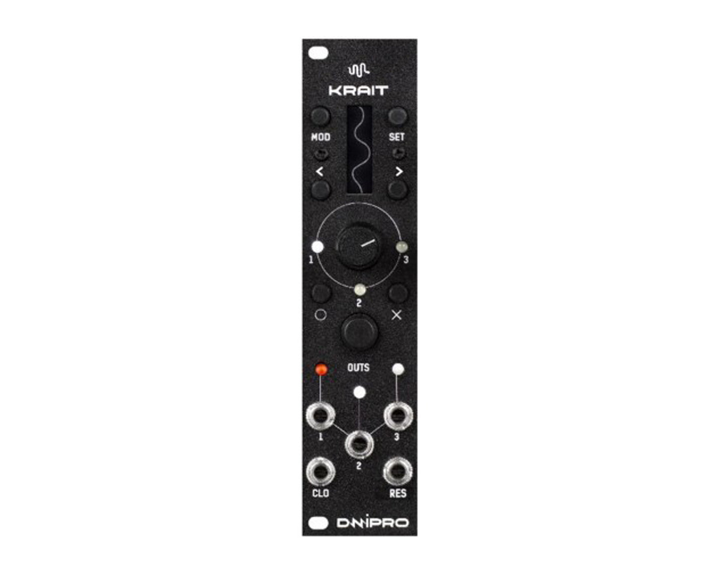 DivKid/DNIPro Krait Knob Recorder/LFO/Random - Black