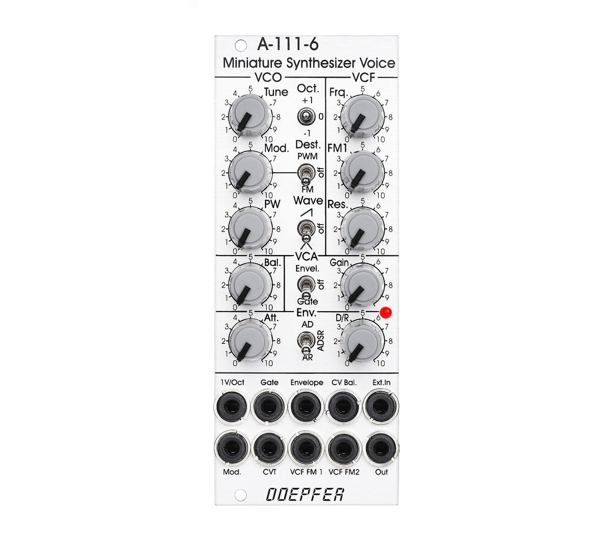 Doepfer A-111-6 Miniature Synthesizer Slim Line – Found Sound