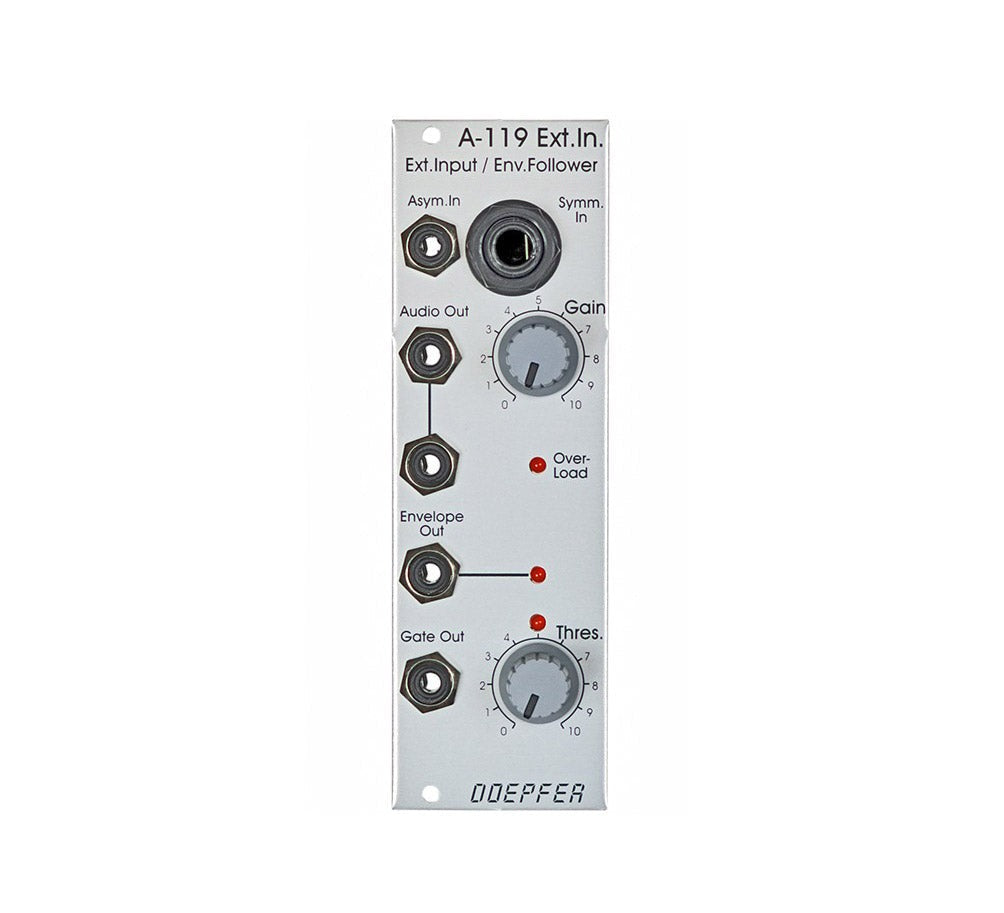 【ほぼ未使用】Doepfer A-119 External Input Doepfer A-119 External Input / Envelope Follower – Found Sound