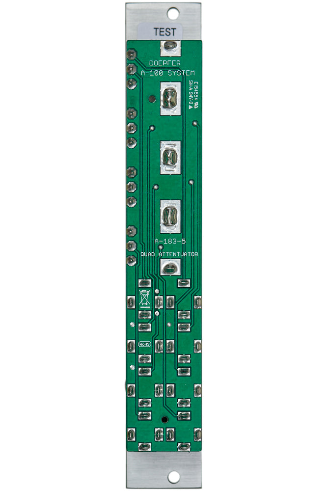 Doepfer A-183-5 Quad Attenuator (Slim Line Series)