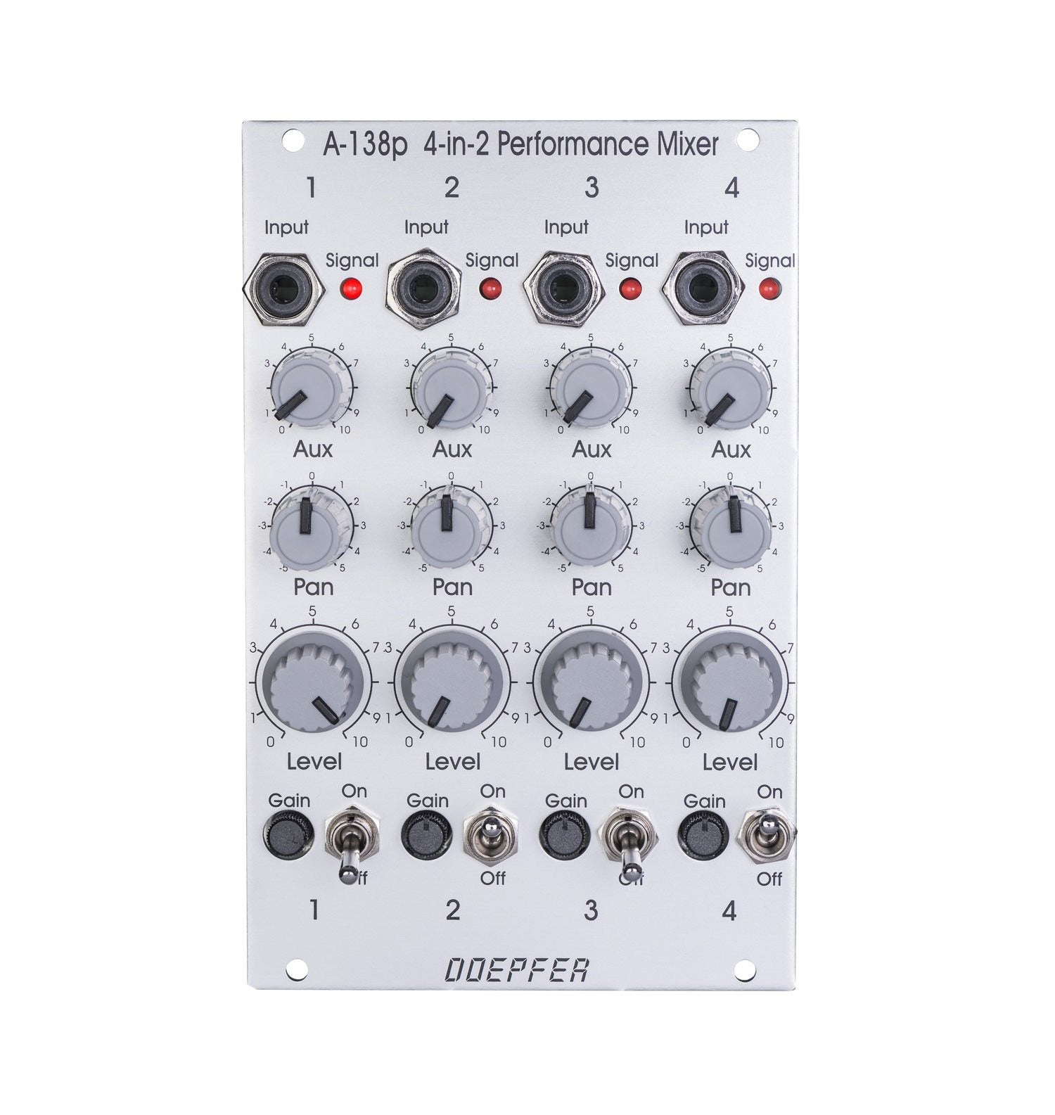 Doepfer A-138p Performance Mixer – Found Sound