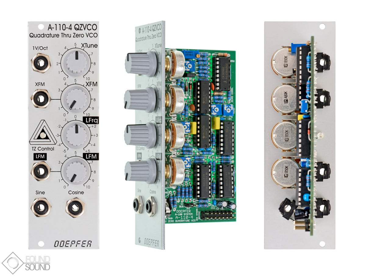 鍵盤楽器 A-110-4 QZVCO Quadrature Thru Zero VCO Doepfer A-110-4 Quadrature VCO – Found Sound