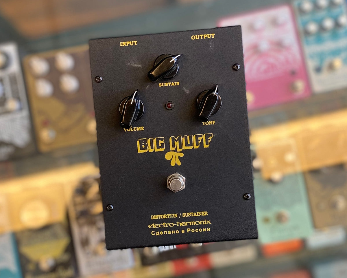 Electro Harmonix Big Muff Pi Black Russian V8 – Found Sound