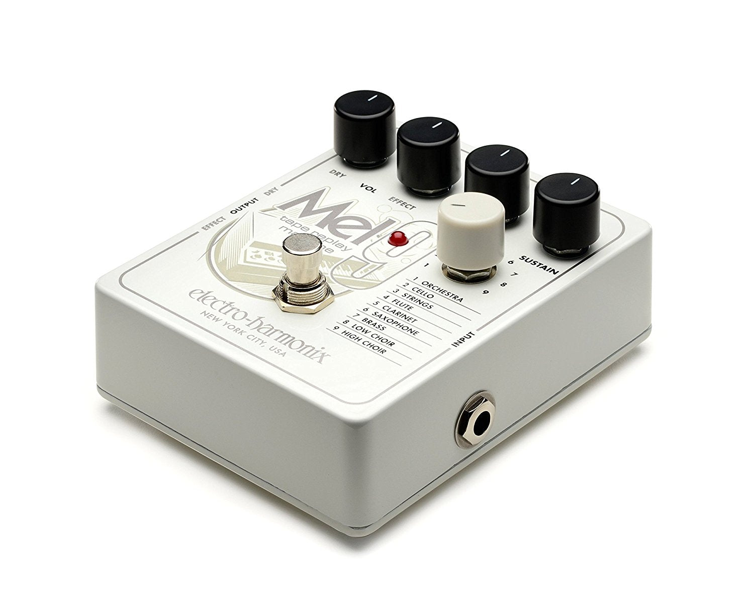mel9 pedal electro-harmonix エレクトロハーモニクス エフェクター テープ再生マシン MEL9 Tape Replay Machine 国内正規品 electro-harmonix Micro Q-Tron 国内正規品