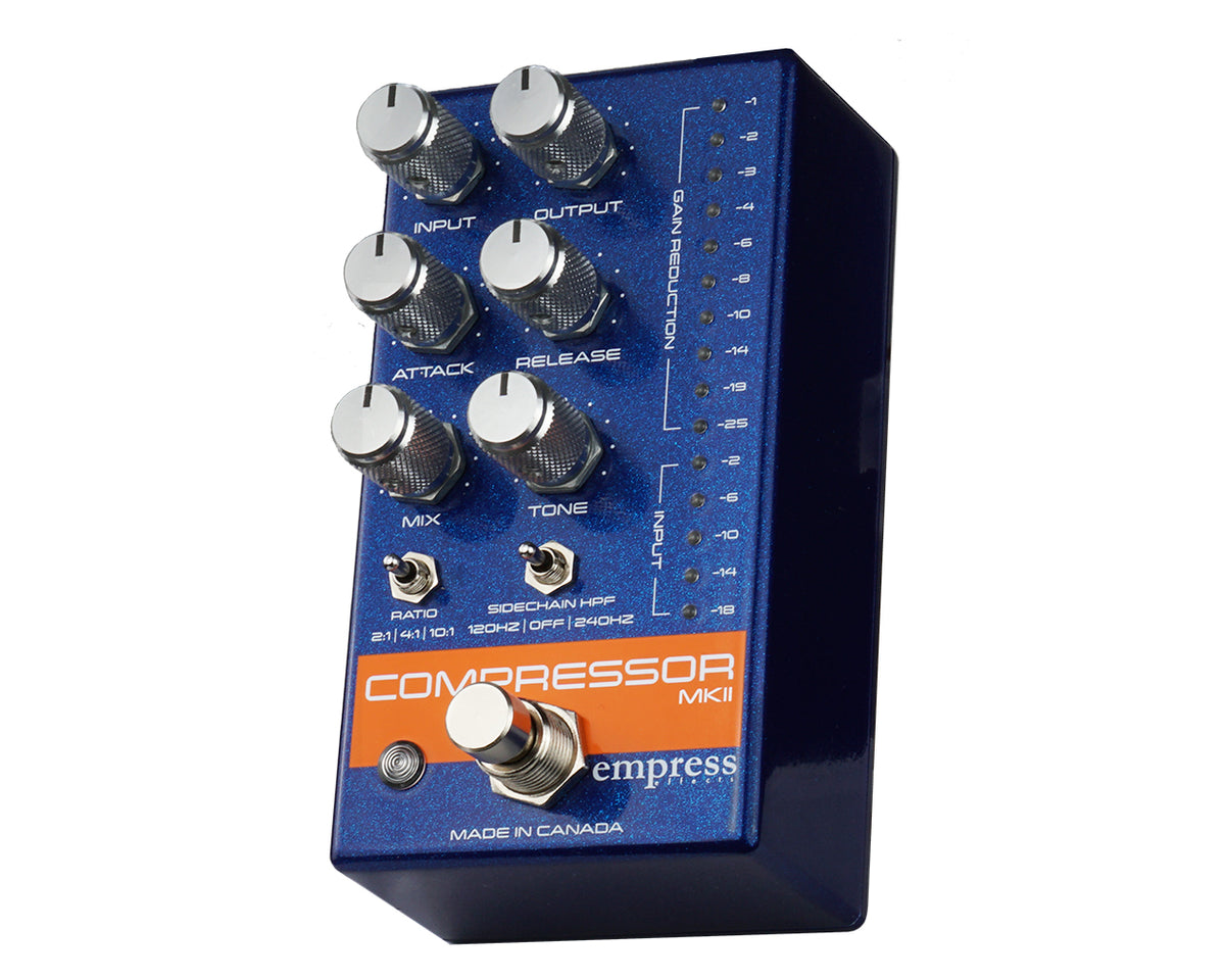 Empress Compressor MkII - Blue – Found Sound